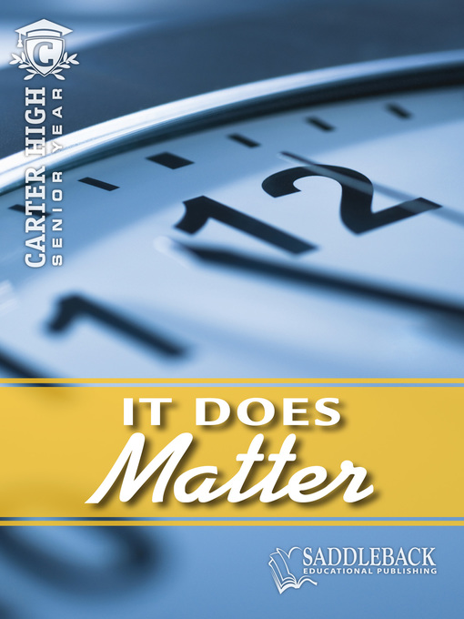 Cover image for It Does Matter